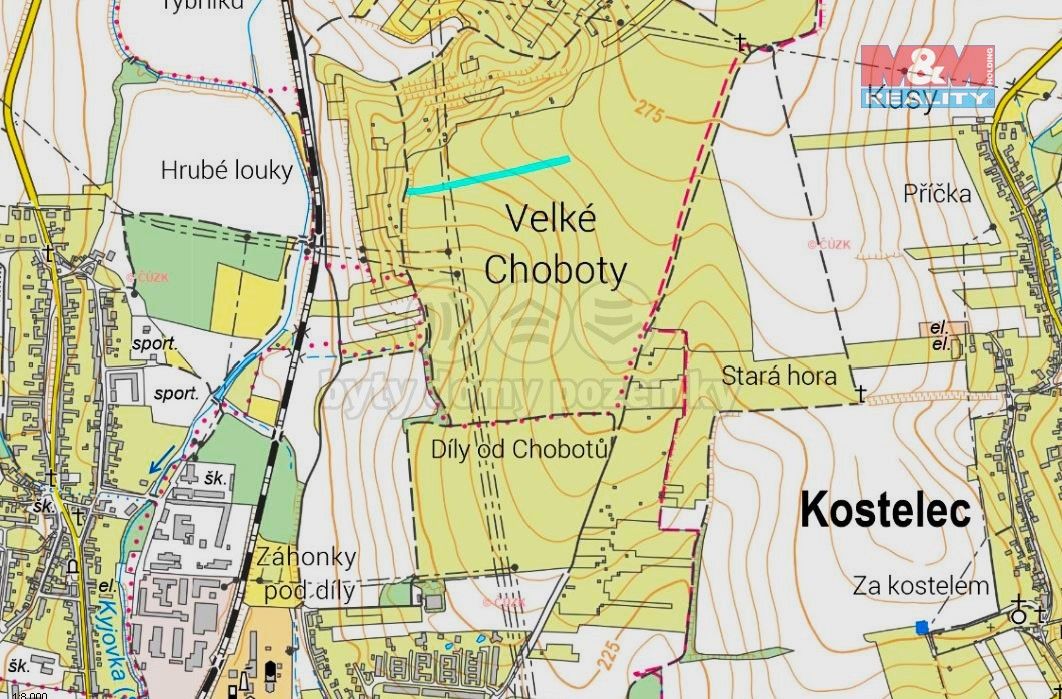 Prodej pozemek - Kyjov, 696 55, 1 585 m²
