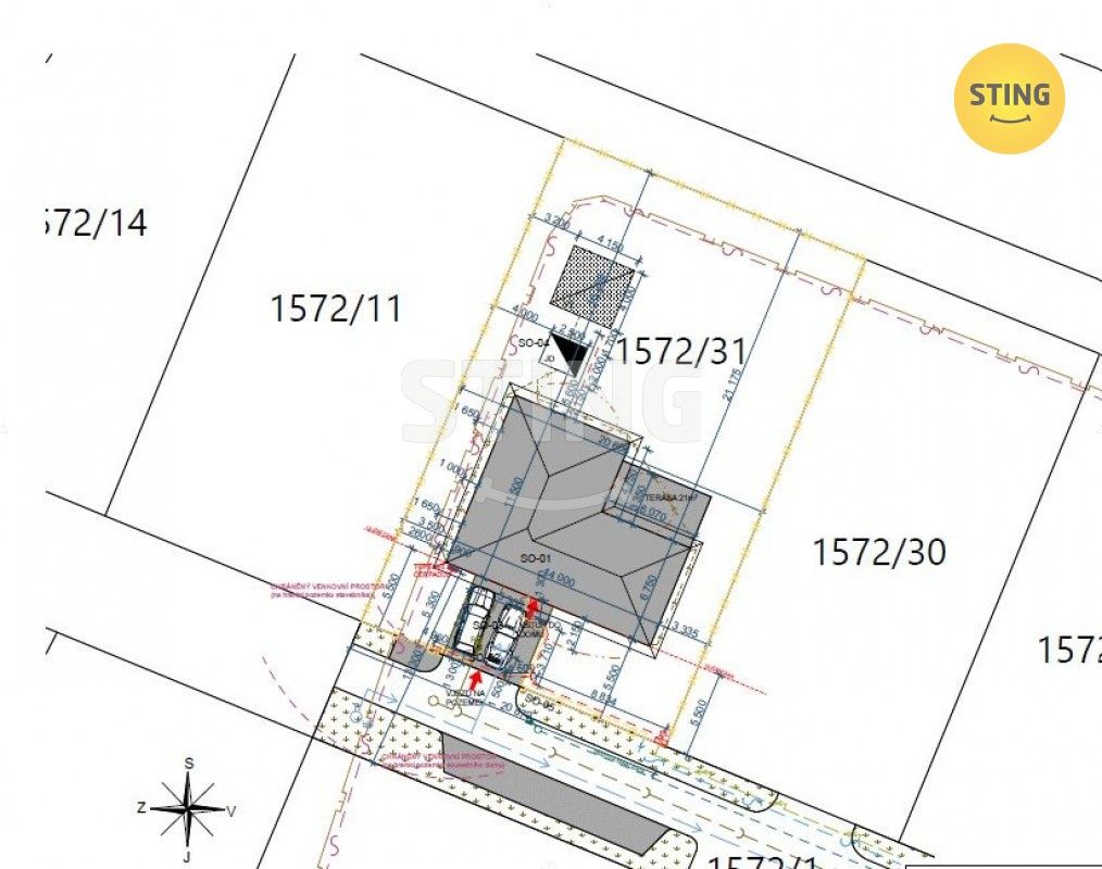 Pozemky pro bydlení, Chlumec nad Cidlinou, 503 51, 692 m²