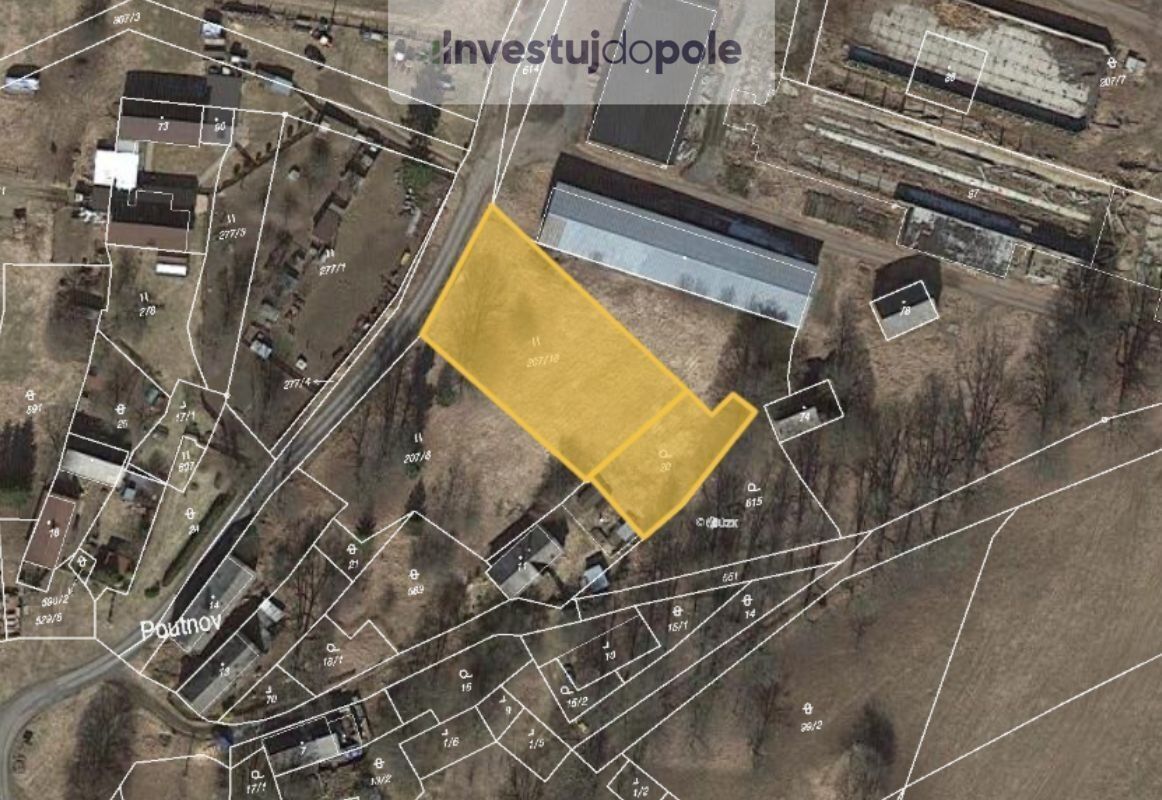 Pozemky pro bydlení, Poutnov, Teplá, 2 266 m²
