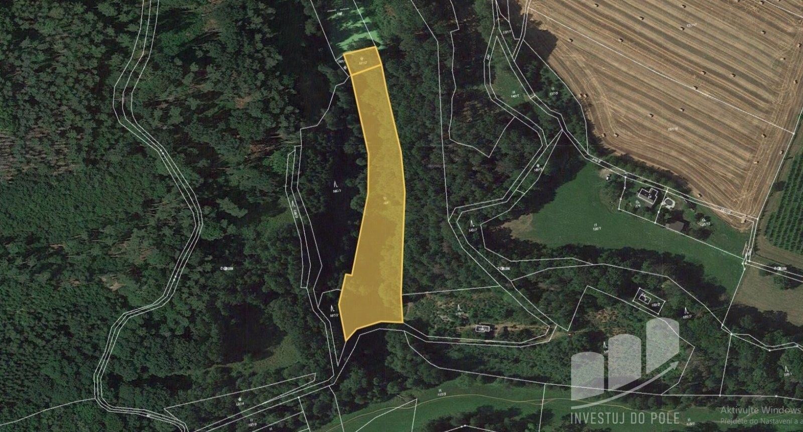 Louky, Rytířova Lhota, Libošovice, 5 629 m²