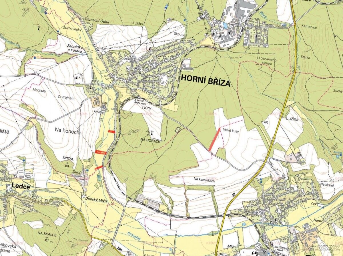 Zemědělské pozemky, Horní Bříza, 330 12