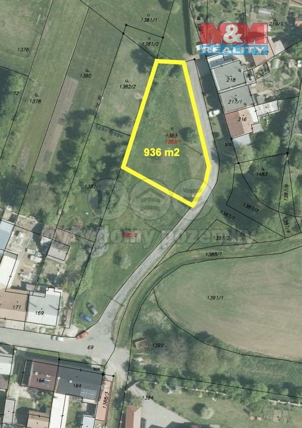 Prodej pozemek pro bydlení - Morkovice-Slížany, 768 33, 936 m²