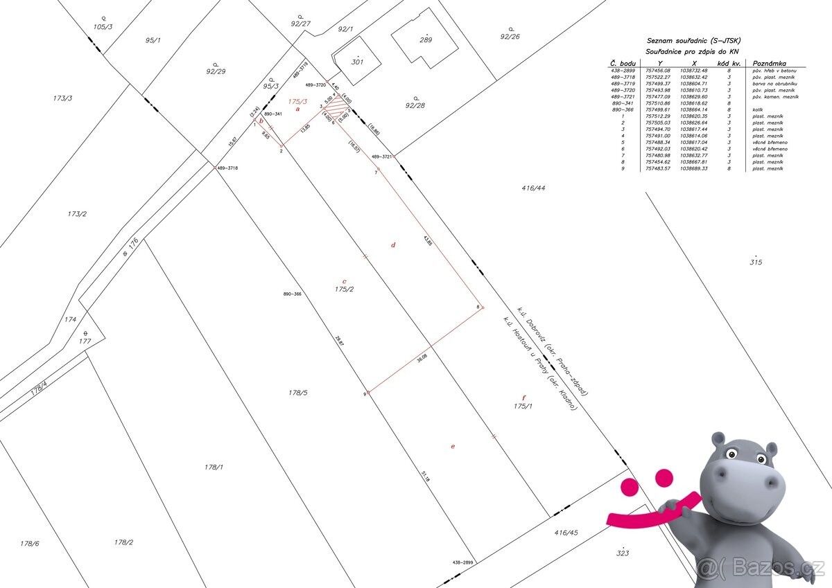 Prodej pozemek - Hostouň u Prahy, 273 53, 4 983 m²