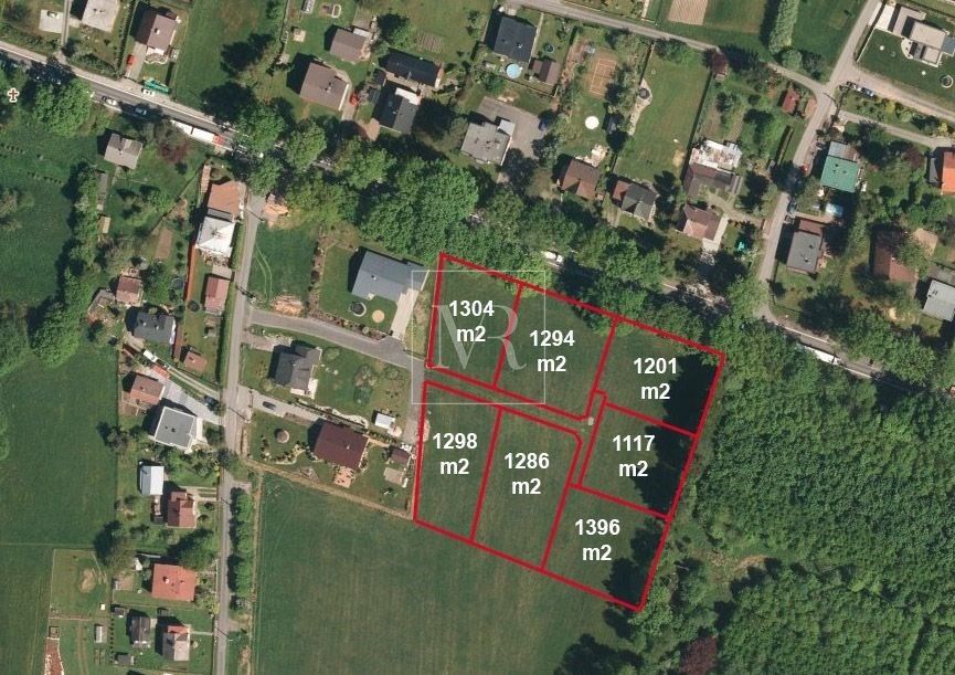 Pozemky pro bydlení, Střítež, 1 117 m²