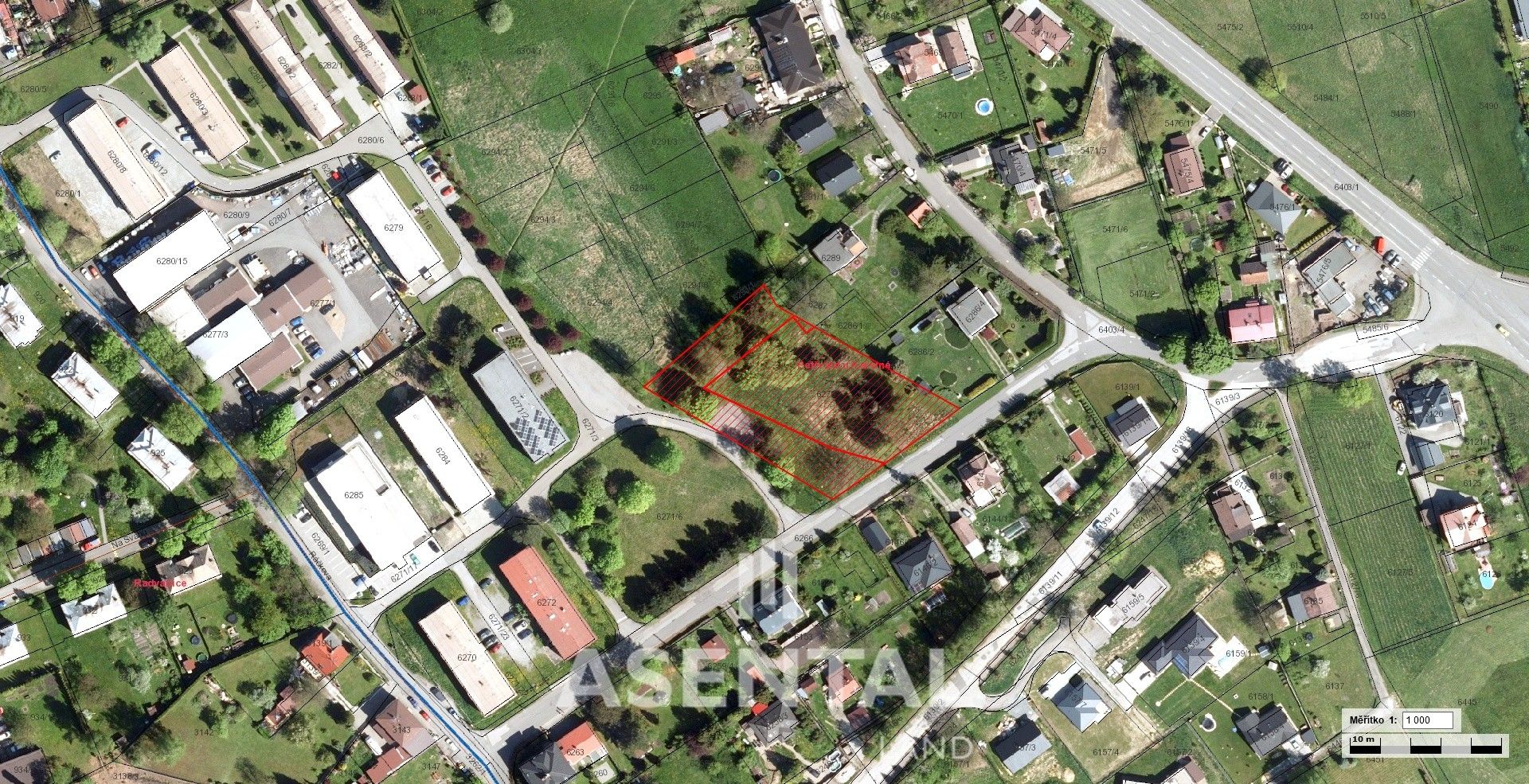 Pozemky pro bydlení, Ráčkova, Petřvald, 3 533 m²