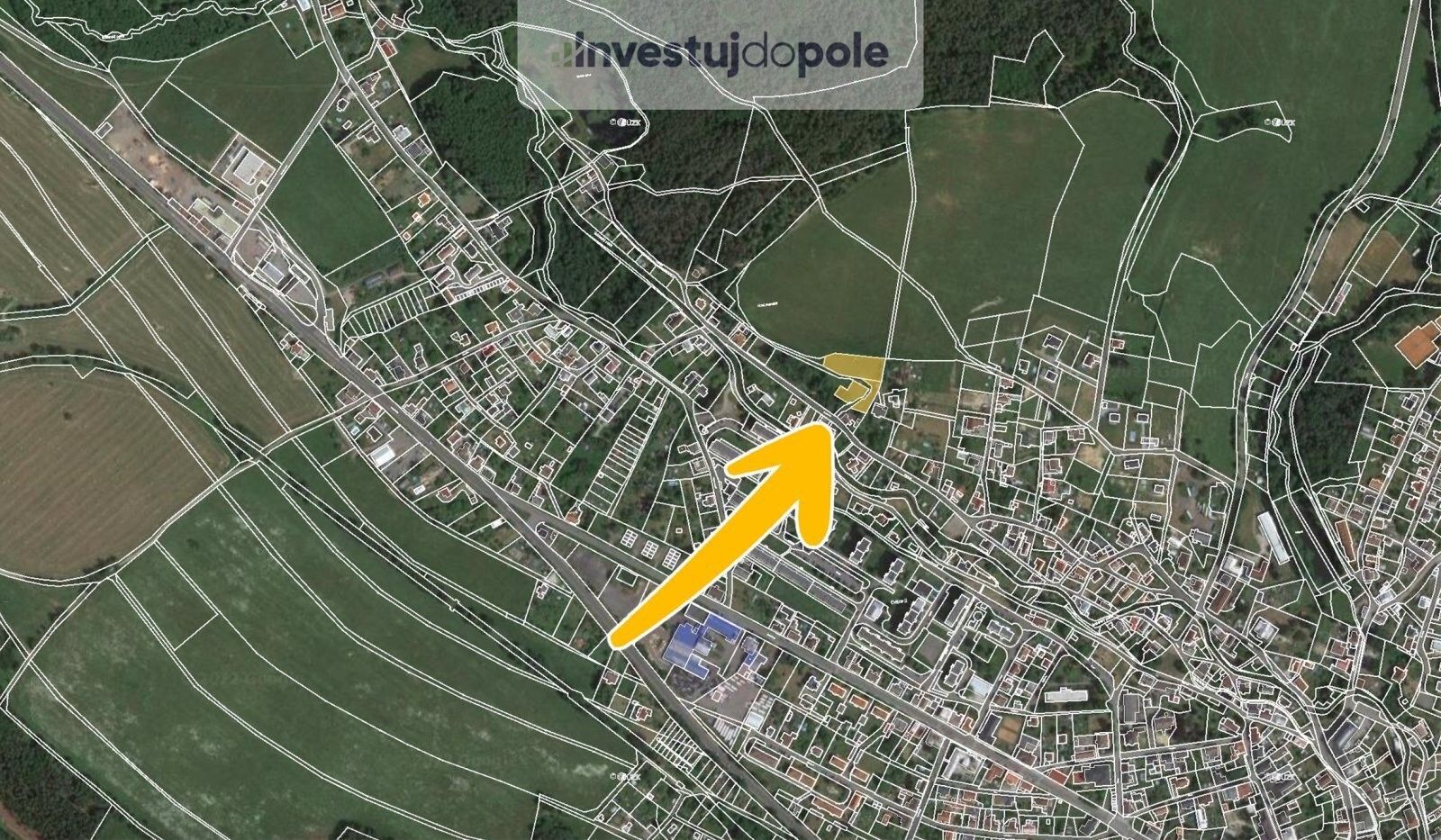 Prodej pozemek pro bydlení - Cvikov II, Cvikov, 2 810 m²