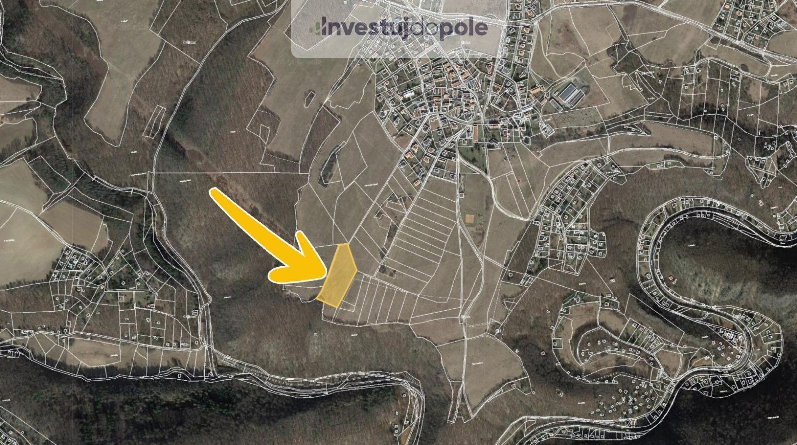 Prodej louka - Masečín, Štěchovice, 10 399 m²