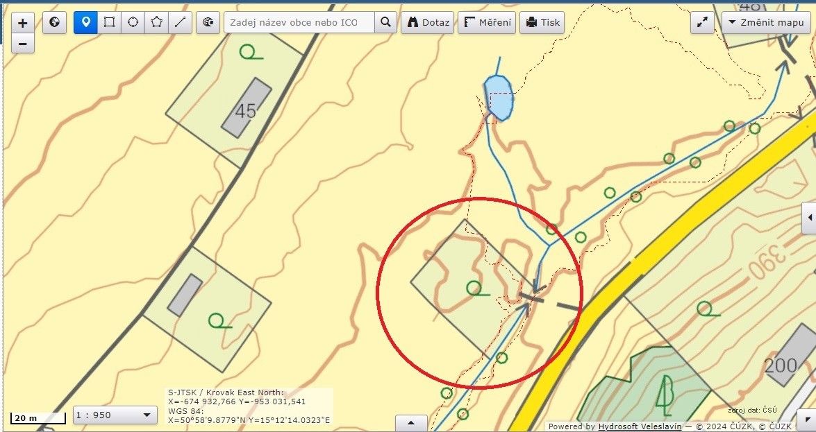 Pozemky pro bydlení, Frýdlant v Čechách, 464 01, 3 940 m²