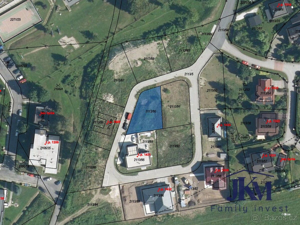 Pozemky pro bydlení, Jeseník, 790 01, 524 m²