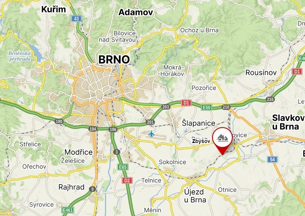 Prodej pozemek pro bydlení - Křenovice u Slavkova, 683 52, 462 m²