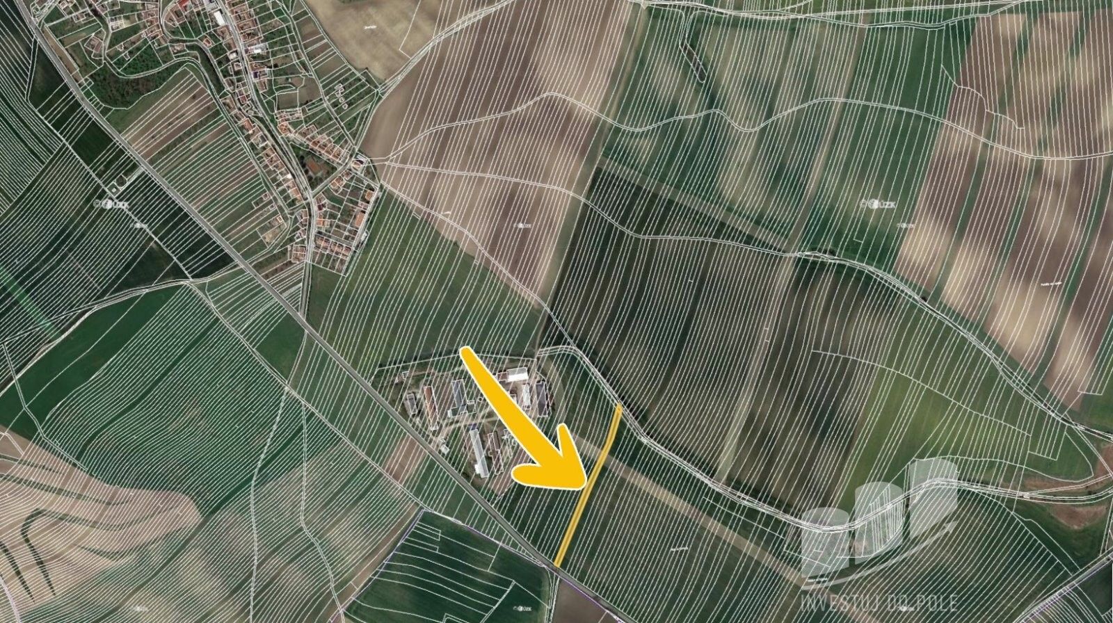 Prodej zemědělský pozemek - Borkovany, 3 757 m²