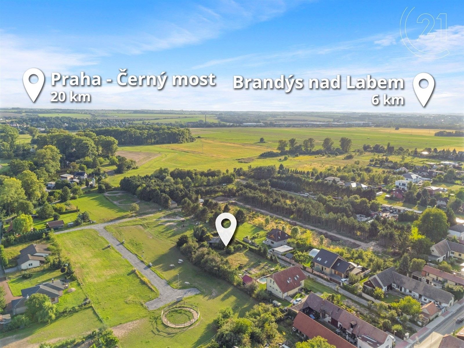 Pozemky pro bydlení, Hlavní, Nový Vestec, 1 407 m²