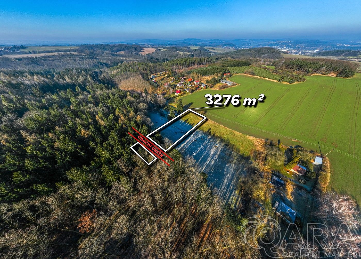 Pozemky pro bydlení, Mrač, 3 276 m²