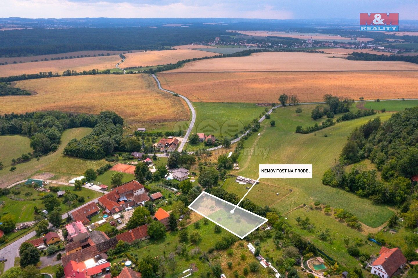 Pozemky pro bydlení, Střemošice, 1 418 m²