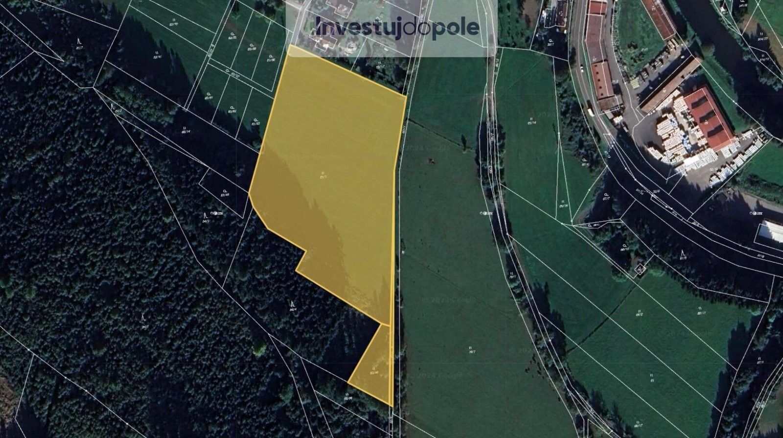 Louky, Kerhartice, Ústí nad Orlicí, 6 154 m²