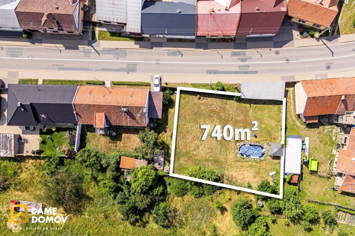 Prodej pozemek pro bydlení - Moravský Písek, 696 85, 740 m²