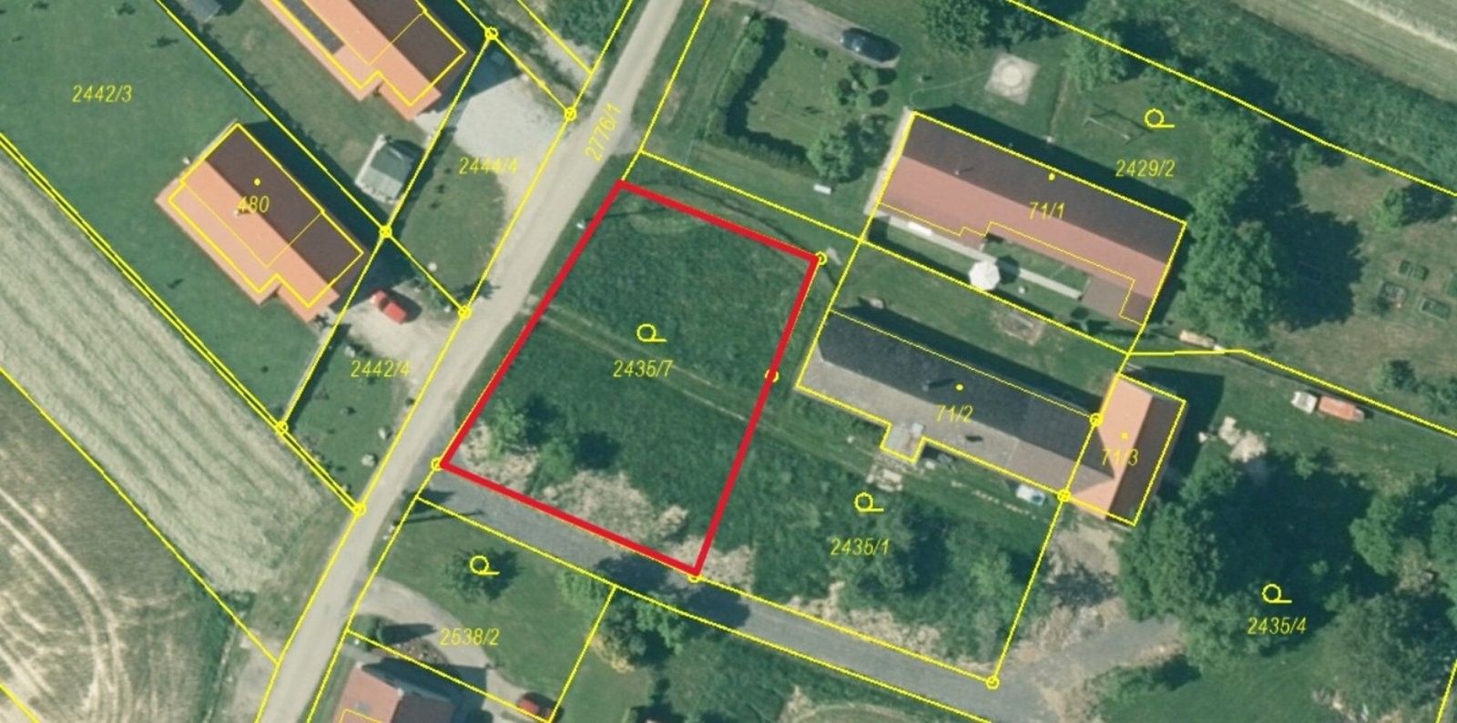 Pozemky pro bydlení, Štěpánovice, 711 m²
