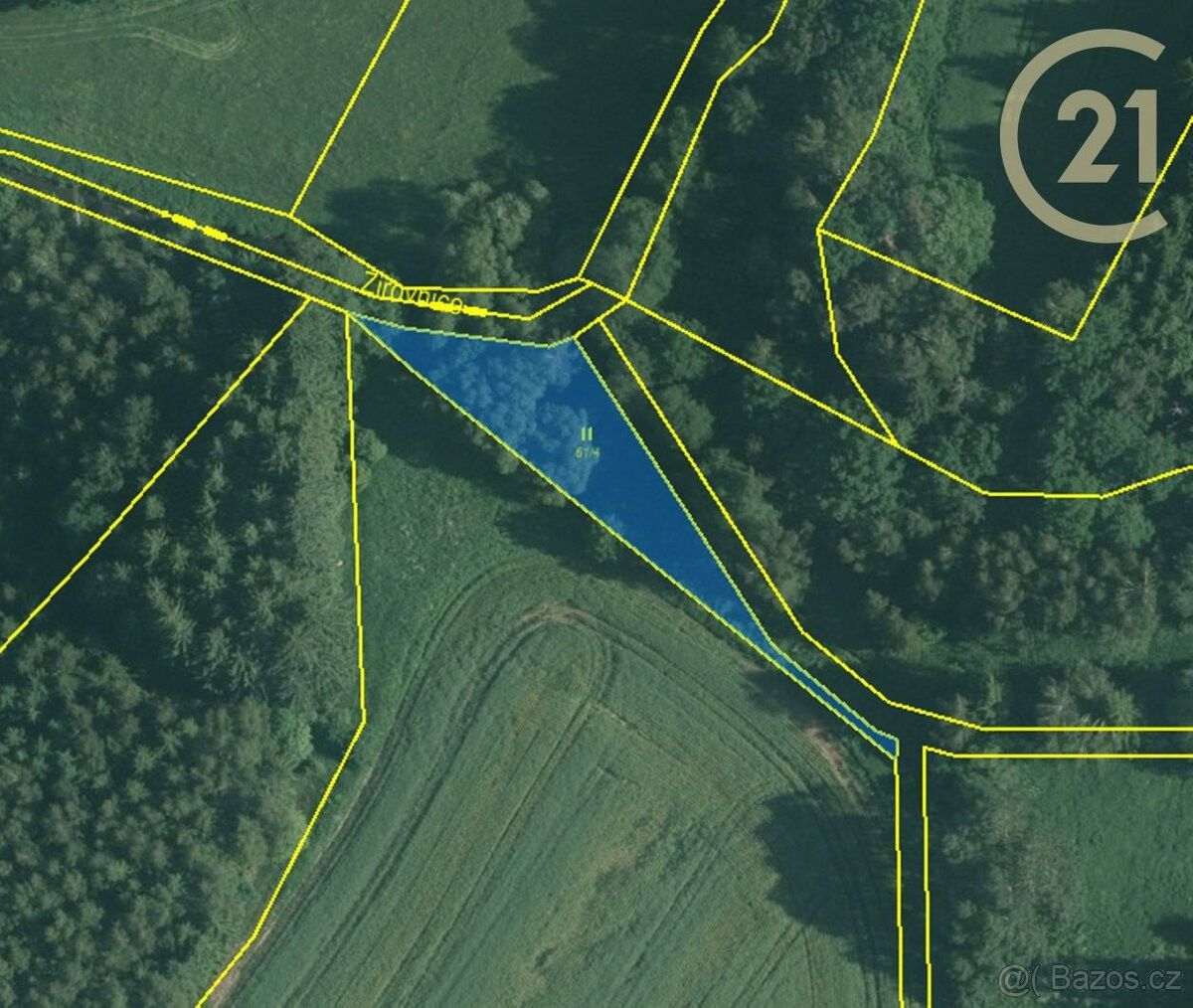 Prodej zemědělský pozemek - Nová Včelnice, 378 42, 255 m²