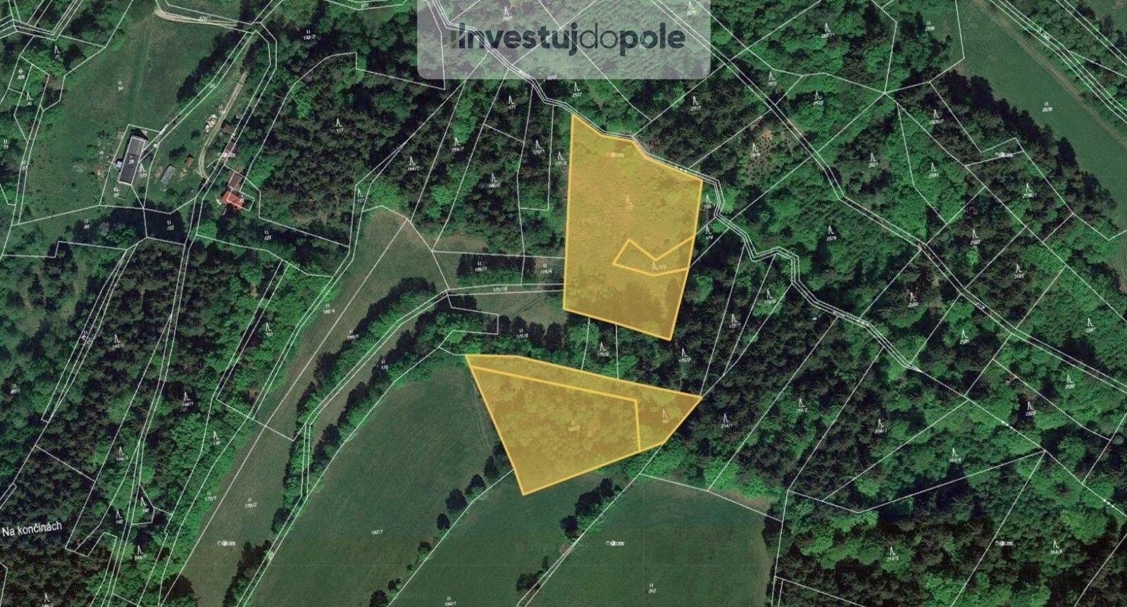Lesy, Helkovice, Vysoké nad Jizerou, 9 892 m²
