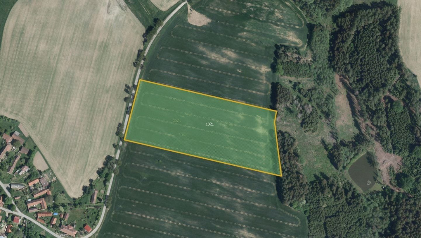 Zemědělské pozemky, Daměnice, Načeradec, 36 842 m²