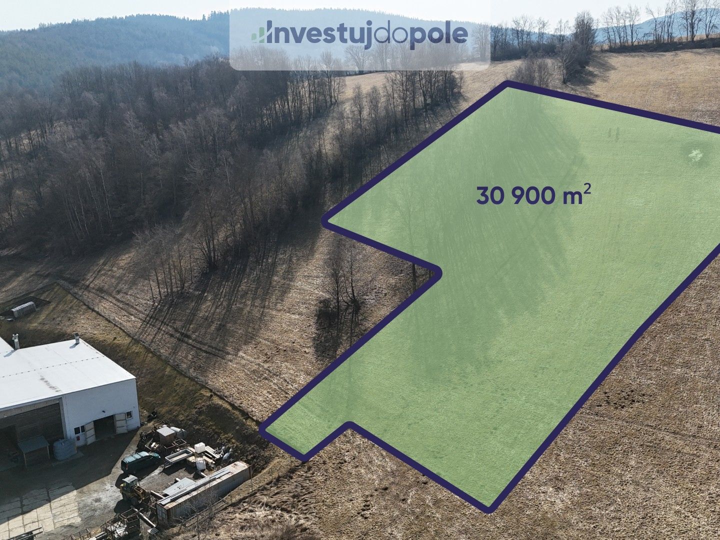Louky, Pravětín, Vimperk, 30 800 m²