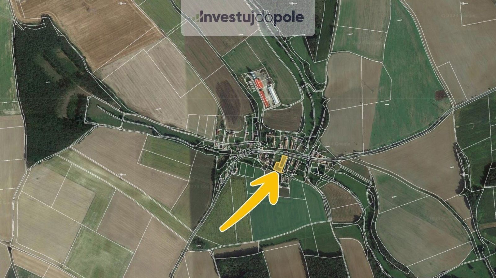 Prodej pozemek pro bydlení - Mířovice, Ves Touškov, 370 m²