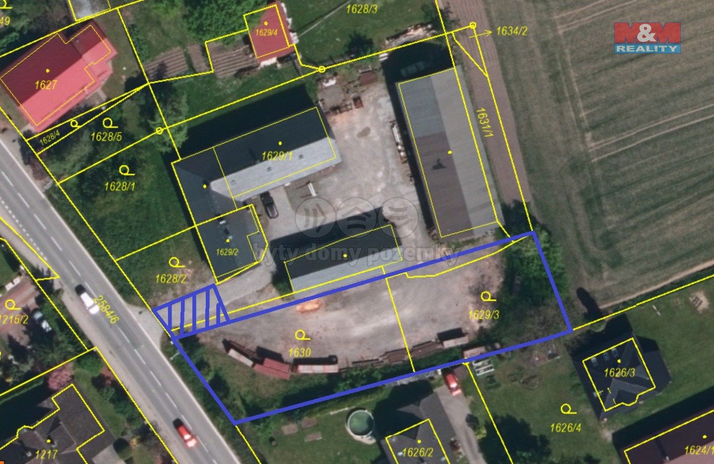 Pozemky pro bydlení, Paskovská, Ostrava, 1 200 m²