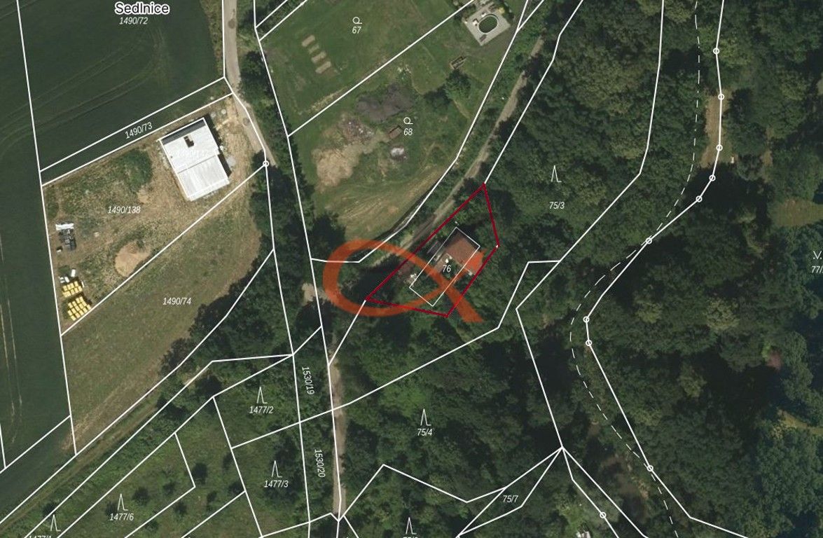 Pozemky pro bydlení, Sedlnice, 528 m²