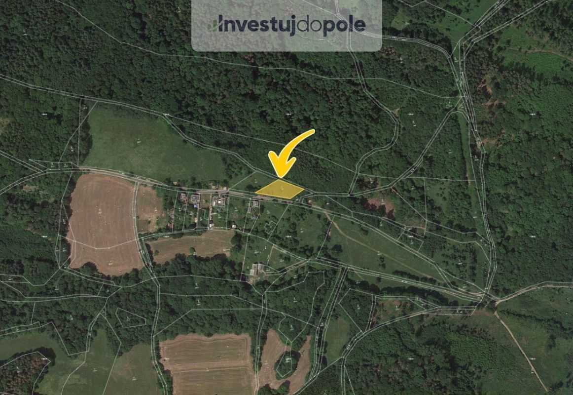 Prodej louka - Pěší, Děčín, 1 219 m²