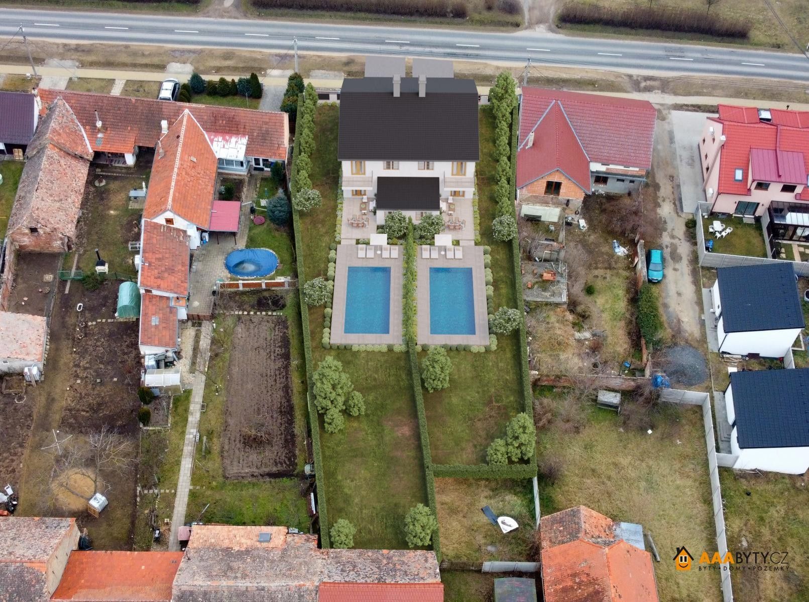 Prodej pozemek pro bydlení - Brod nad Dyjí, 1 113 m²