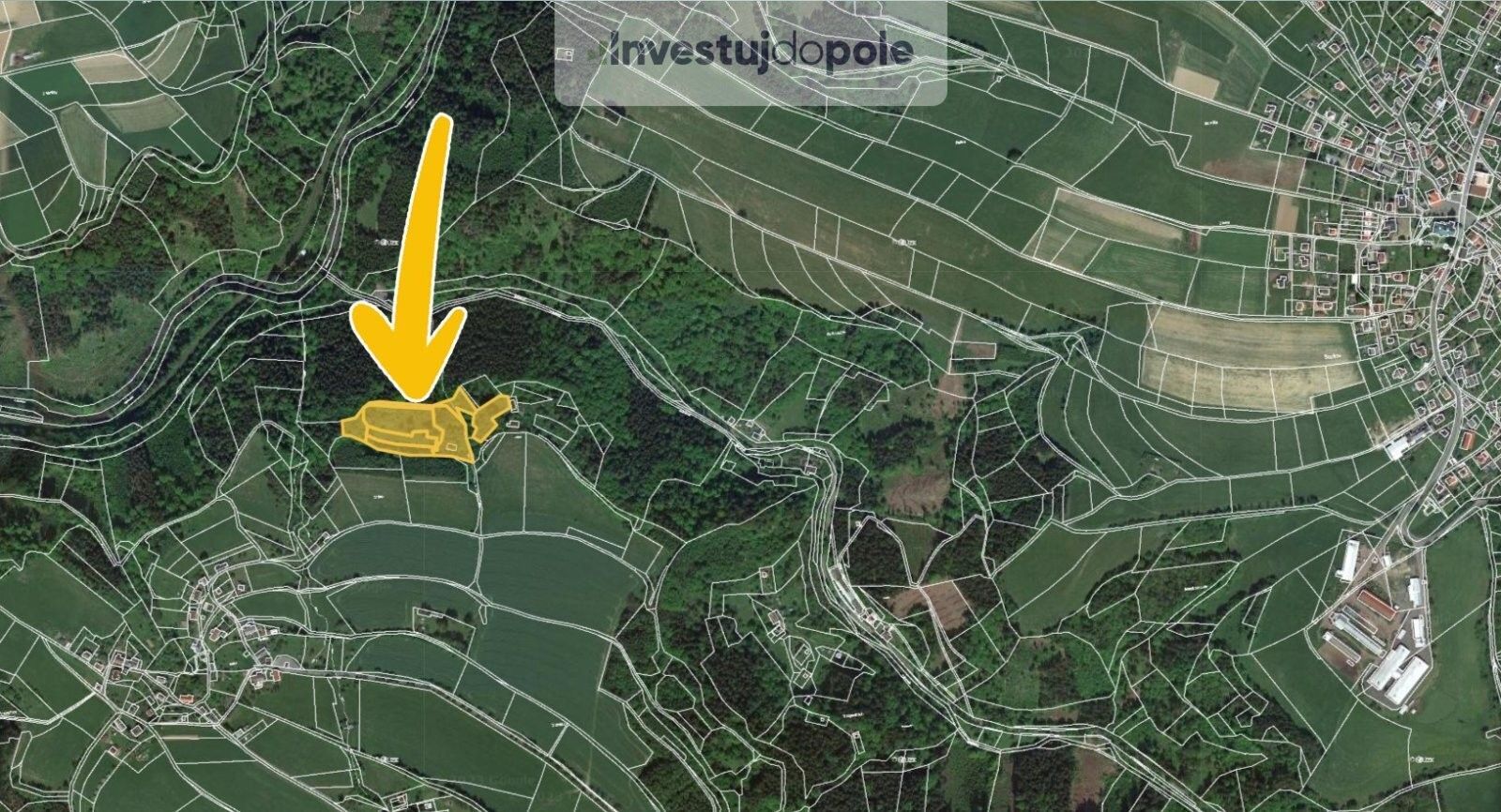 Prodej louka - Spálov, Semily, 4 972 m²
