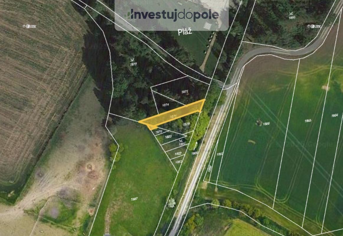Prodej zemědělský pozemek - Plzeň, 4 072 m²