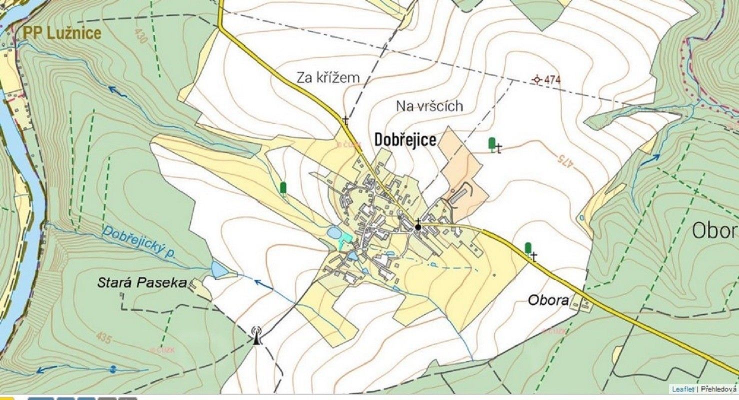 Prodej zahrada - Dobřejice, Malšice, 1 240 m²