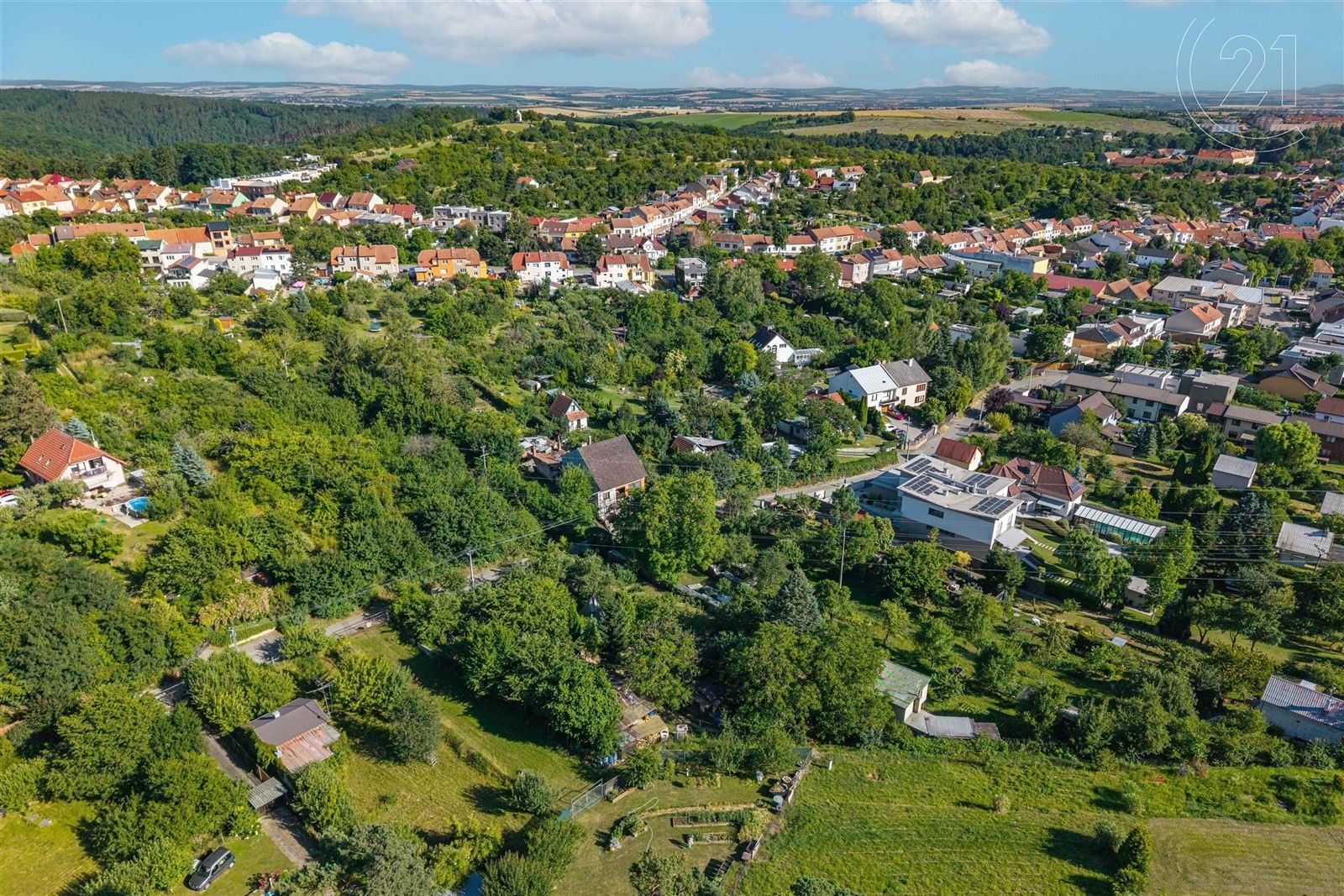Pozemky pro bydlení, Líšeň, Brno, 1 392 m²