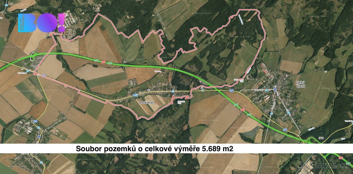 Zemědělské pozemky, Olomouc, 779 00, 5 689 m²