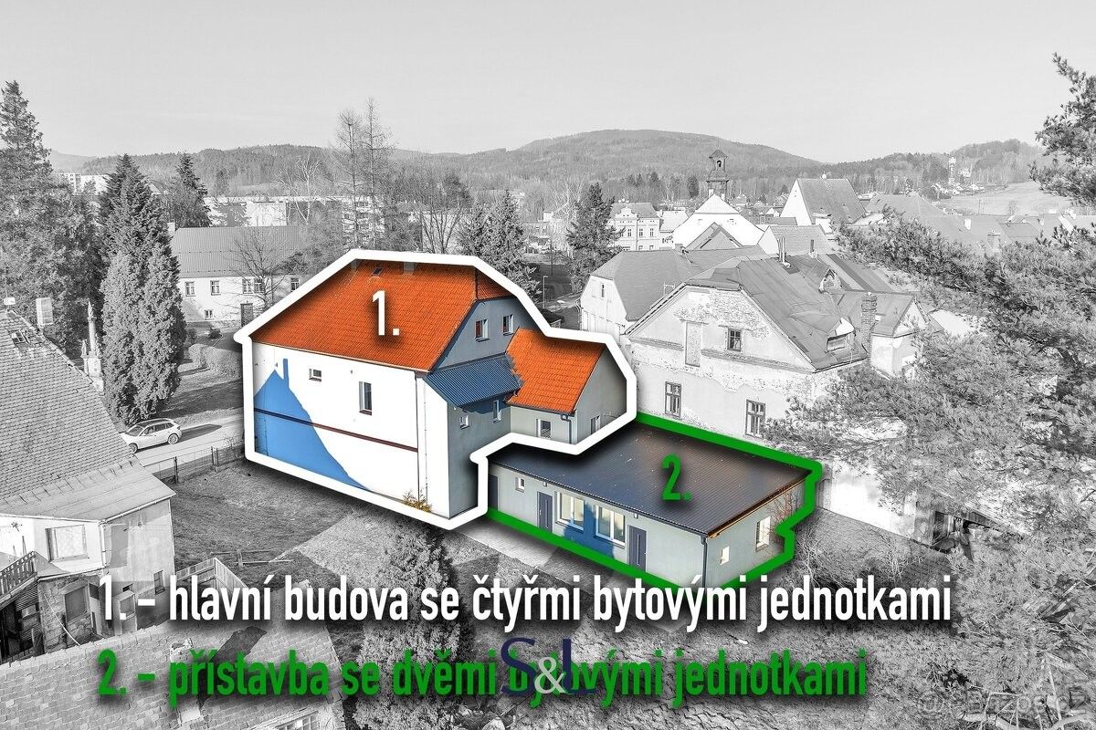 Prodej dům - Cvikov, 471 54, 240 m²