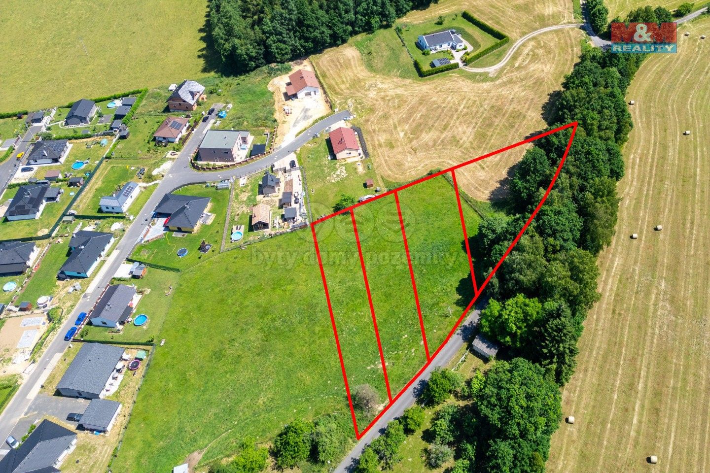Pozemky pro bydlení, Šabina, 1 110 m²