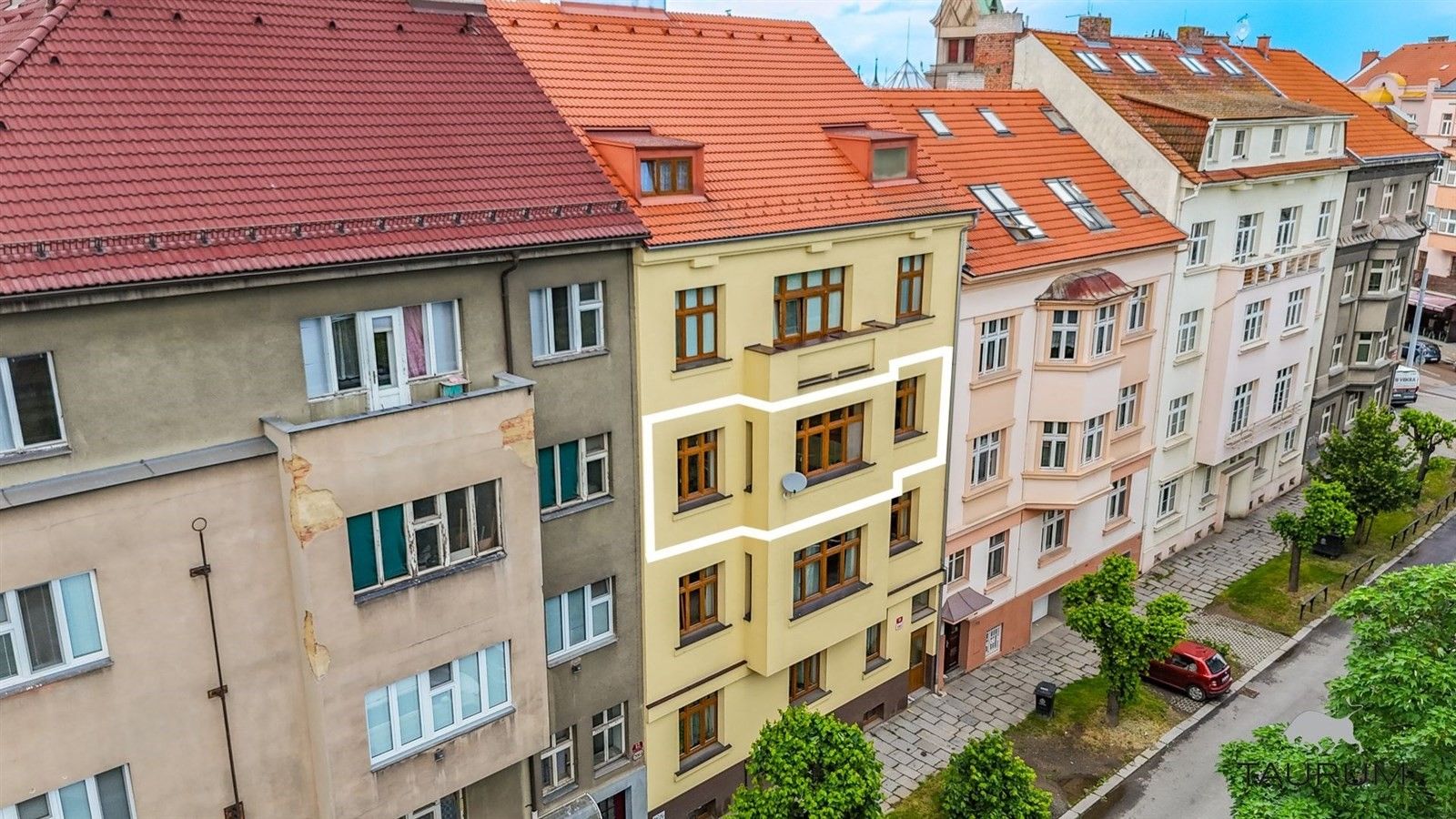 4+1, náměstí Českých bratří, Plzeň, 127 m²