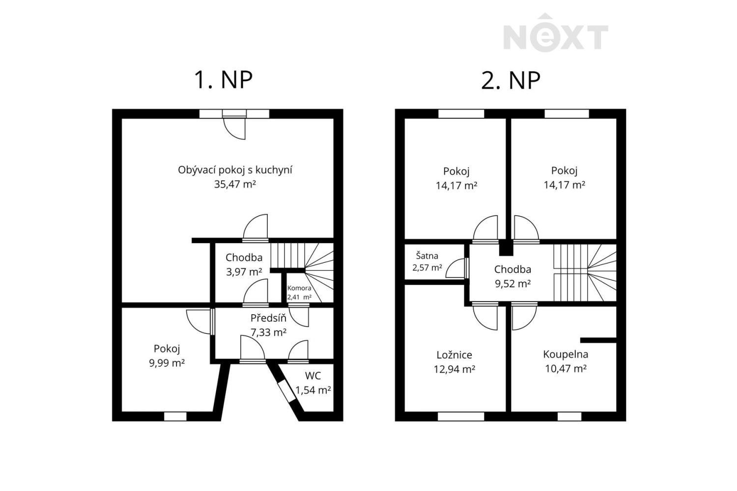 Prodej rodinný dům - Třešňová, Doubravčice, 153 m²