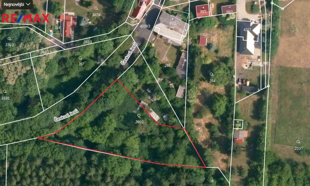 Ostatní, Mašťov, 2 450 m²