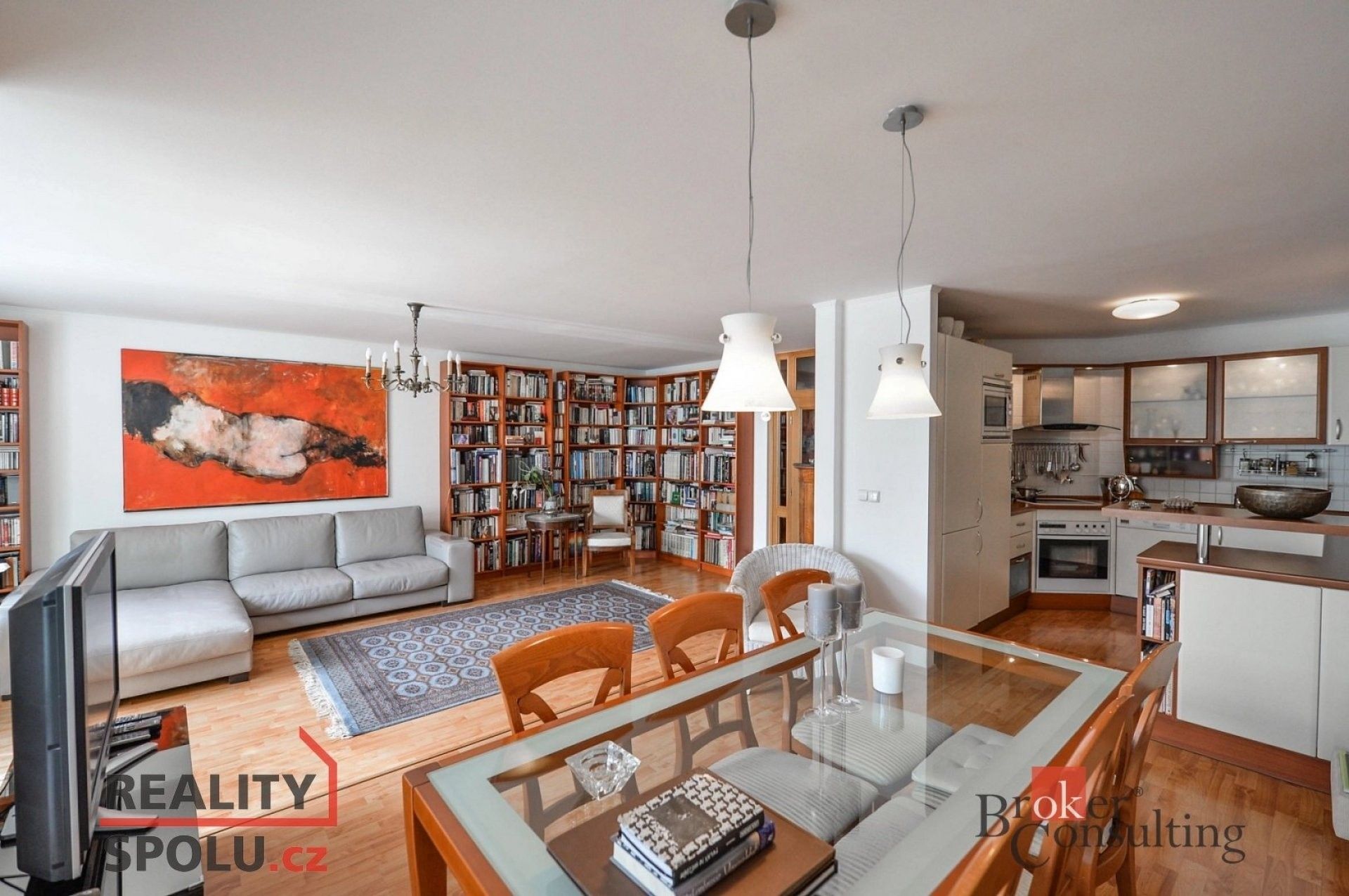 Pronájem byt 4+kk - Paříkova, Praha, 125 m²