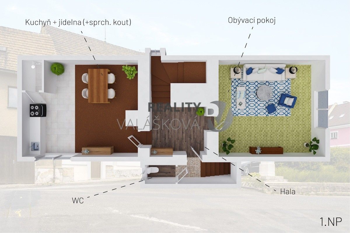 Prodej rodinný dům - Hoštka, 260 m²