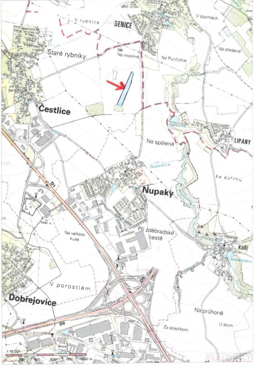 Zemědělské pozemky, Říčanská, Čestlice, 3 118 m²