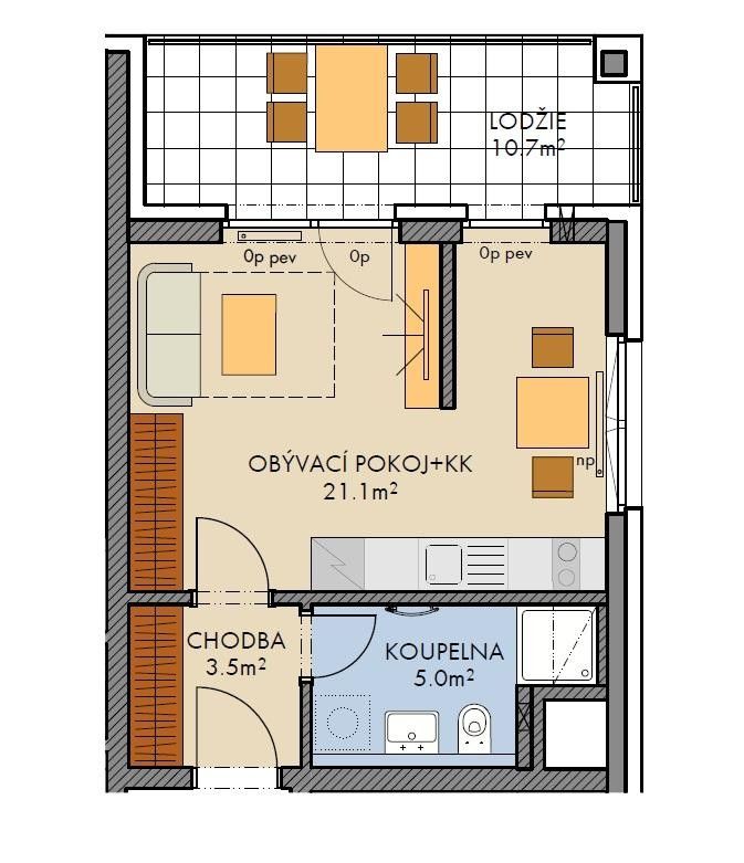 Prodej byt 1+kk - Praha, 161 00, 31 m²