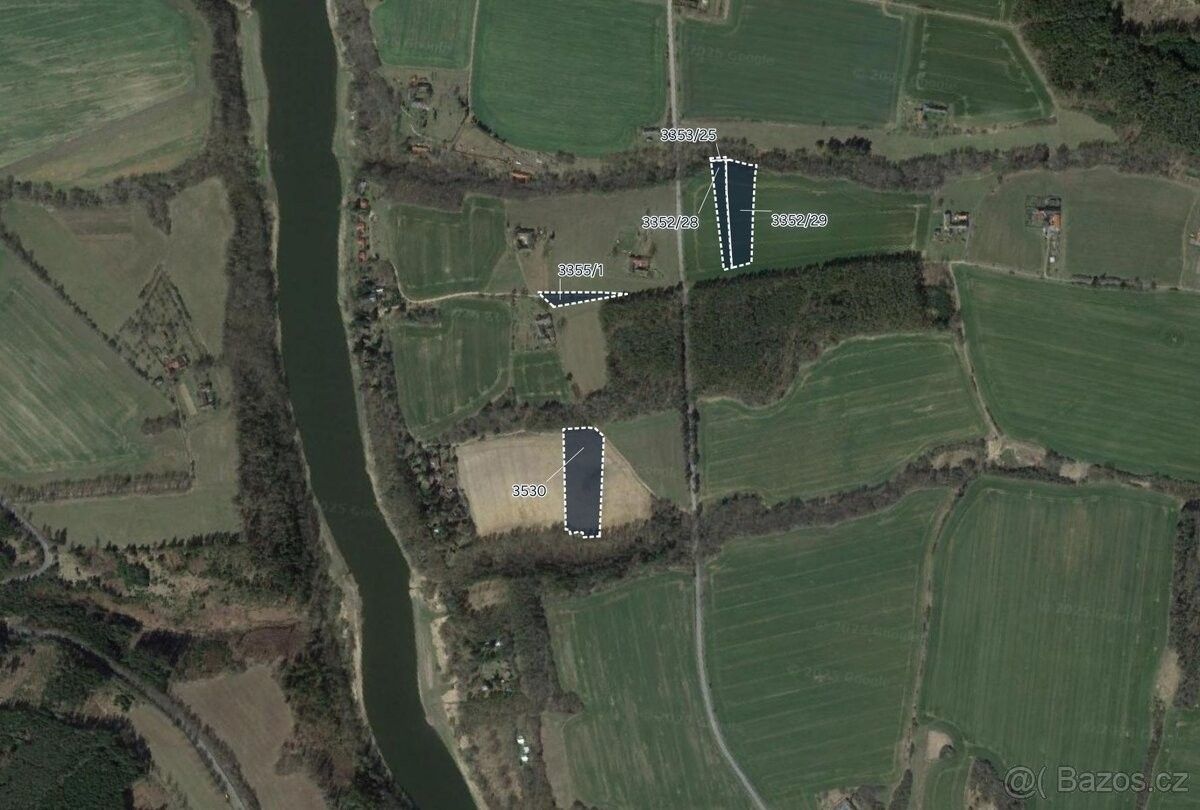 Zemědělské pozemky, Týn nad Vltavou, 375 01, 9 240 m²
