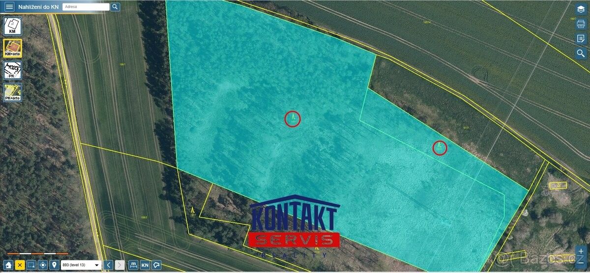 Prodej les - Bakov nad Jizerou, 294 01, 100 105 m²