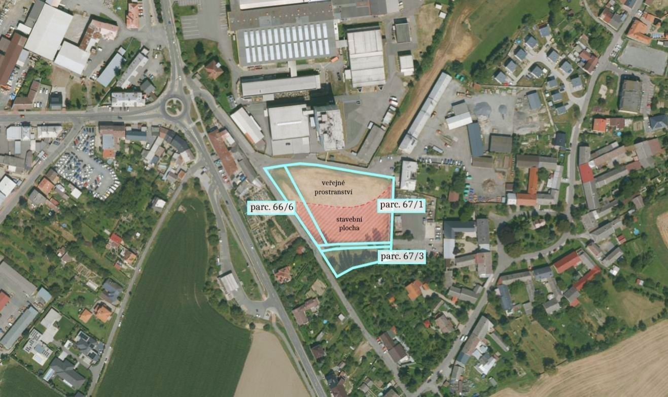 Pozemky pro bydlení, Litovel, 2 918 m²