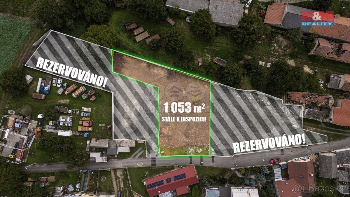 Pozemky pro bydlení, Krnsko, 294 31, 1 053 m²