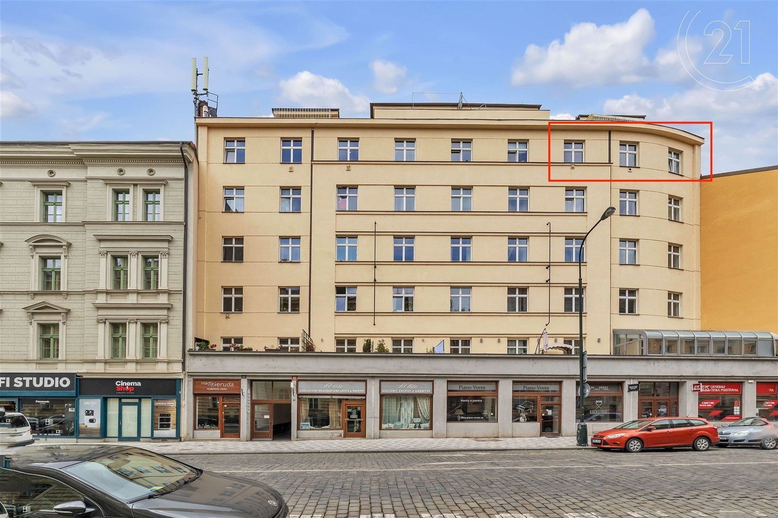 3+1, Vyšehradská, Praha, 72 m²