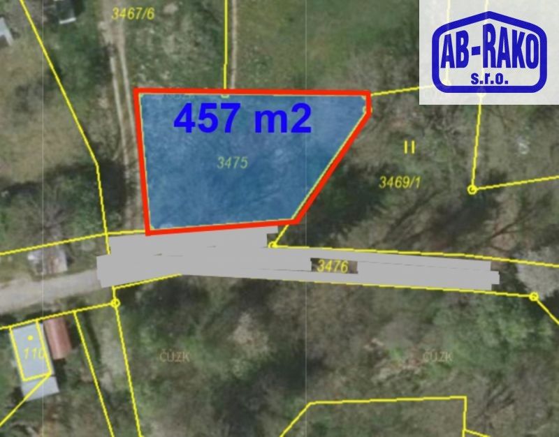 Pozemky pro bydlení, Nová Bystřice, 457 m²